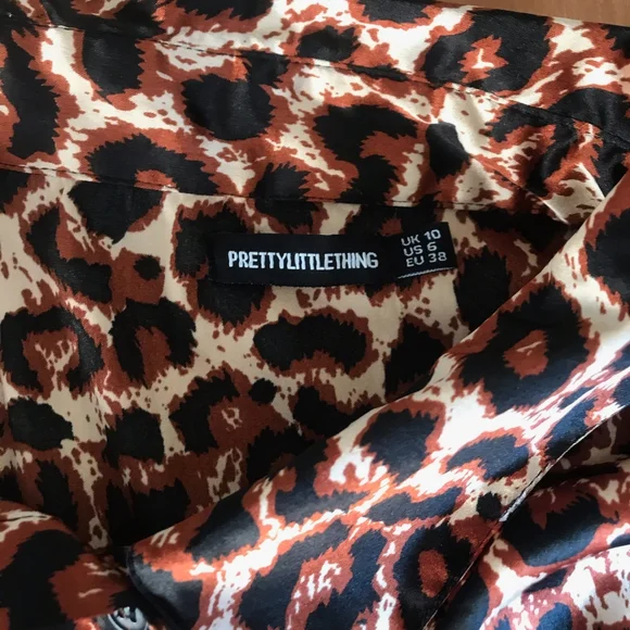 silk pajama set womens size 6 - Picture 4 of 4